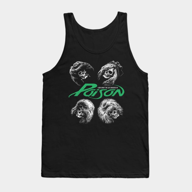 Poison skull Tank Top by Press Play Ent